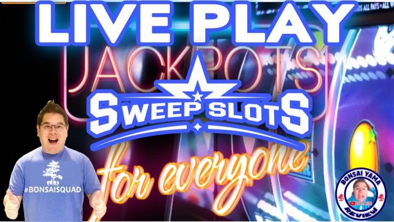 LIVE PLAY SWEEPS SLOTS HOW MUCH CAN WE WIN ?