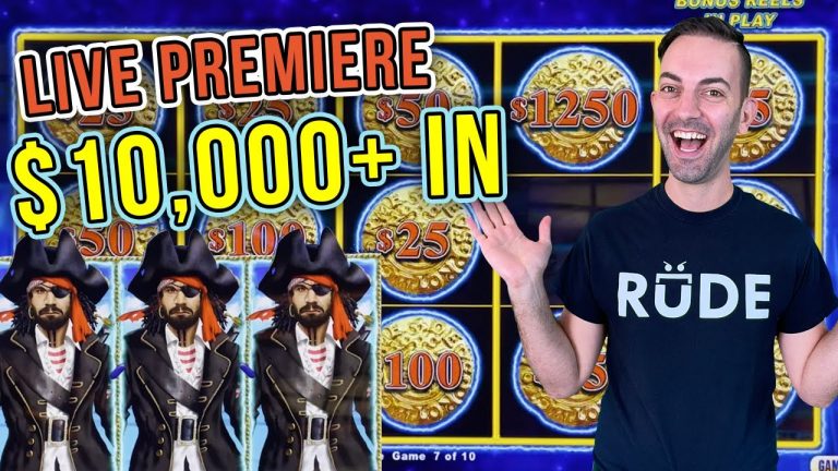 LIVE Premiere $10,000+ IN with MULTIPLE JACKPOTS!