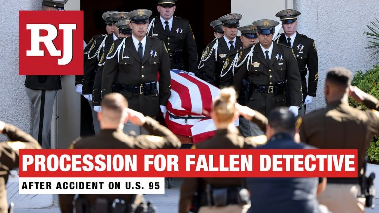 LIVE: Procession & services for fallen Metro Detective Justin Terry