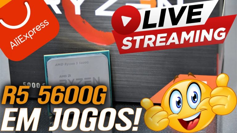 #LIVE – R5 5600G EM MUITOS JOGOS E BATE PAPO SOBRE HARDWARE!!