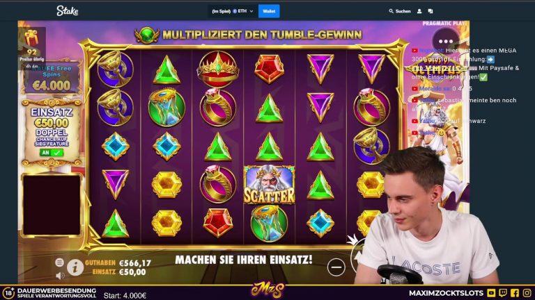 LIVE Slots zur Mittagspause!