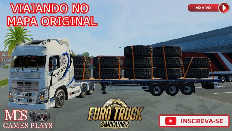 LIVE VIAJANDO NO MAPA ORIGIANL DE FH_540 EURO TRUCK SIMULATOR-2 #ets2