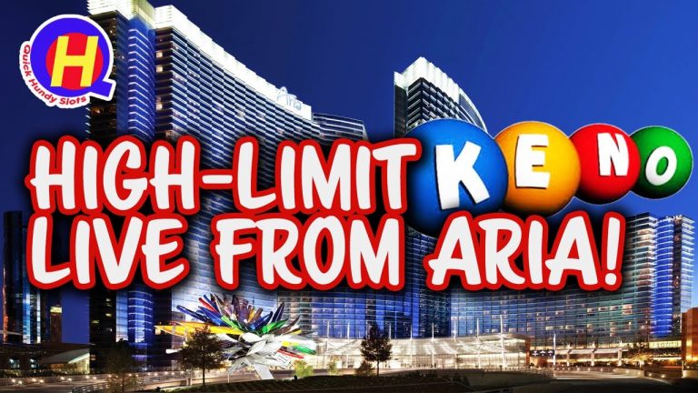 LIVE! Were Back! High-Limit Keno from Aria #KENONATION