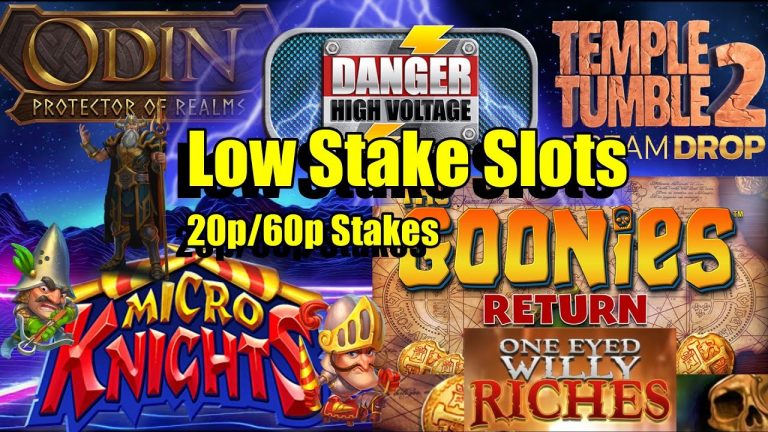 Low Stake Slots 20p/60p Bonus Compilation, The Goonies Return One Eyed Willy Riches & Much More