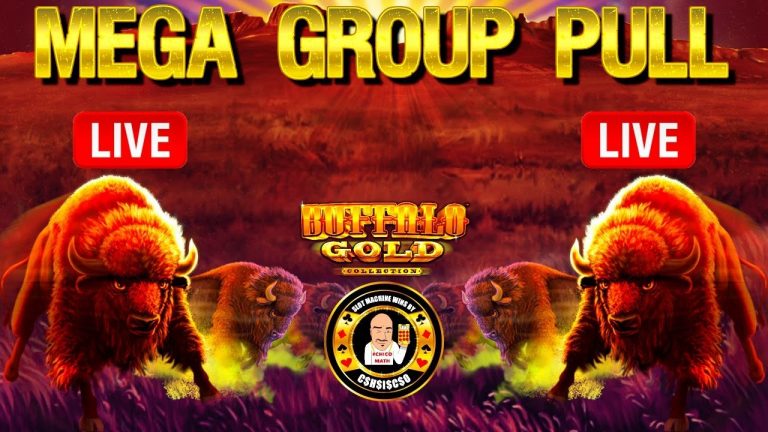 MEGA GROUP PULL on Buffalo Gold In Las Vegas LIVE