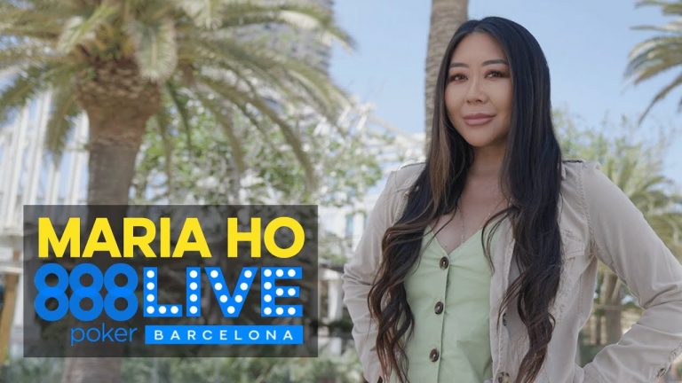 Maria Ho’s First International Poker Tournament In Almost 3 Years! | 888poker LIVE Barcelona