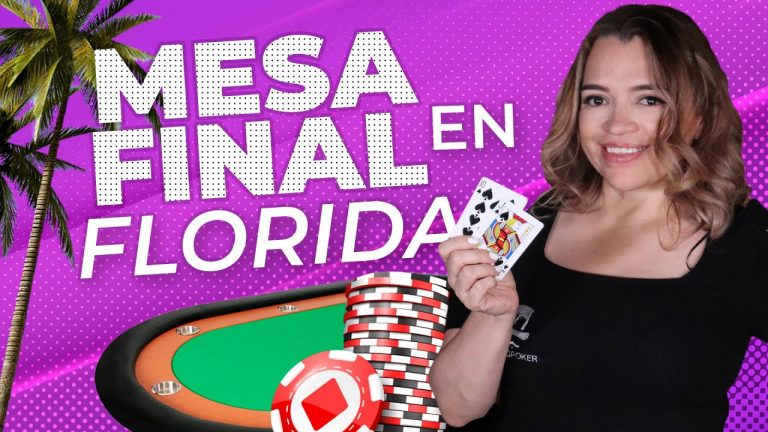 Mesa final en Florida / Recorriendo las mesas de poker de Florida