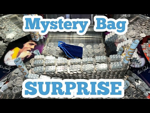 Mystery Bag Surprise … Playing The High Limit Coin Pusher