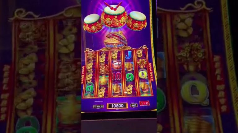 Mystery Pick is her fave on Dancing Drums Prosperity Slot Machine (part 2)