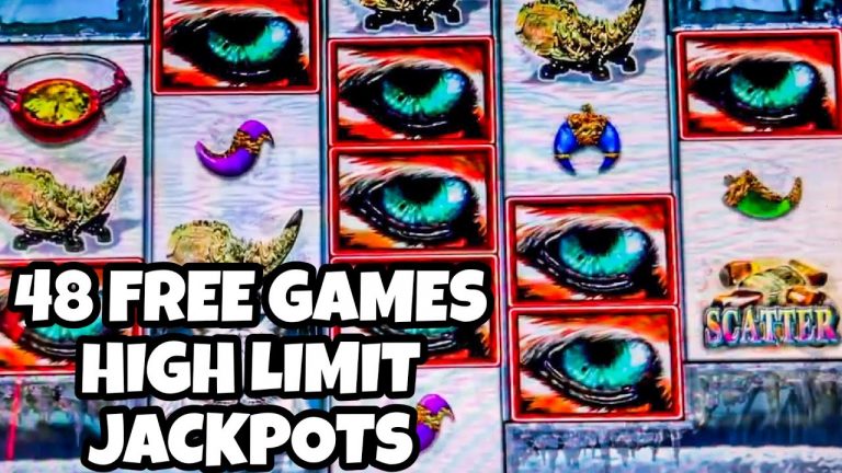 NEVER BEFORE SEEN 48 FREE GAMES/ HIGH LIMIT SIBERIAN STORM/ MAX BETS JACKPOTS