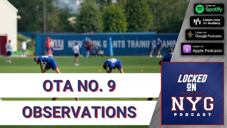 New York Giants OTA No. 9 Takeaways