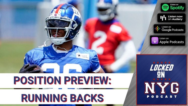 New York Giants Position Preview: Running Backs