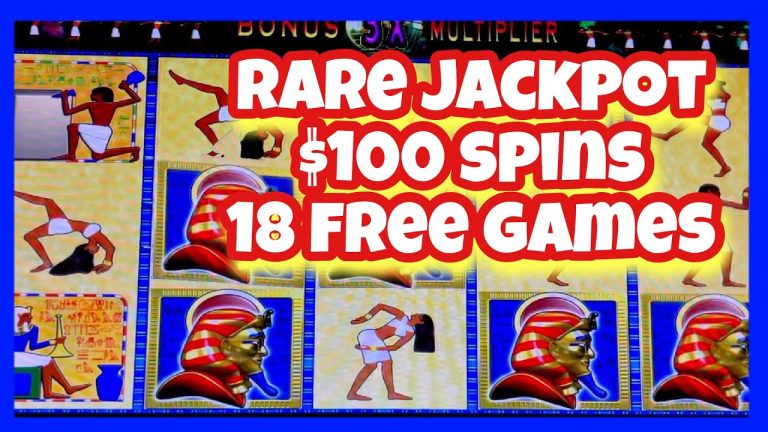 ONCE AGAIN A MASSIVE JACKPOT ON MY FAVORITE SLOT/ PHARAOH’S FORTUNE SLOT JACKPOT 18 FREE GAMES