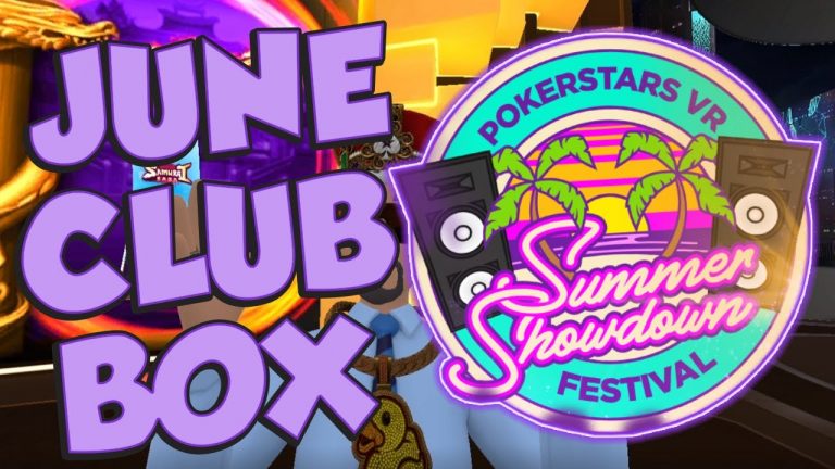 OPENING JUNE CLUB BOX | Summer Showdown Festival | PokerStars VR