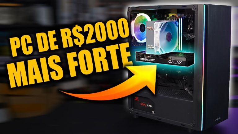 PC GAMER DE R$2000 FICOU INSANO, UPGRADE NA GPU *com teste em jogos*