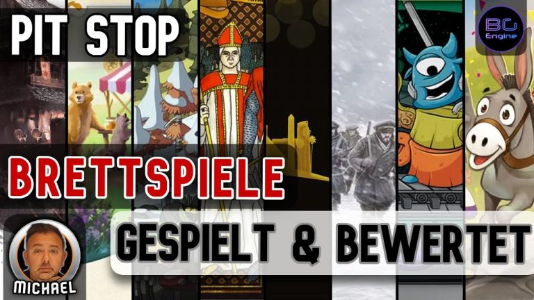 PIT STOP 22#10 Brettspiele im Kurzfazit | Troyes, The Great Wall, Quacks & Co, Honey Buzz, Brew