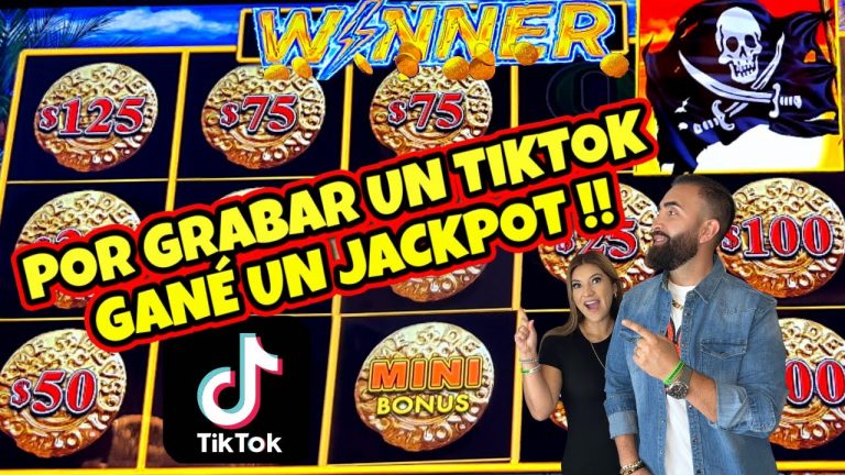 POR GRABAR UN TIKTOK GANE UN JACKPOT ! FUE SIN QUERER QUERIENDO #CARIBBEANGOLD #DOLLARSTORM