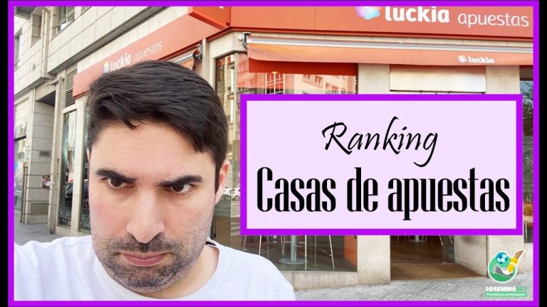 Ranking de casas de apuestas