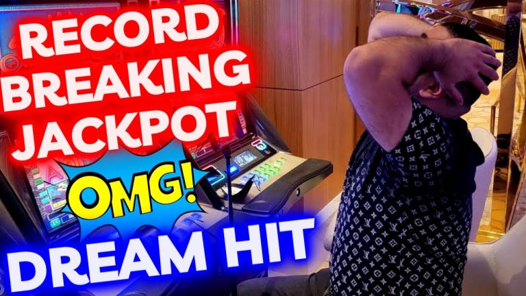 Record Breaking Jackpot Winner – BIGGEST WIN EVER