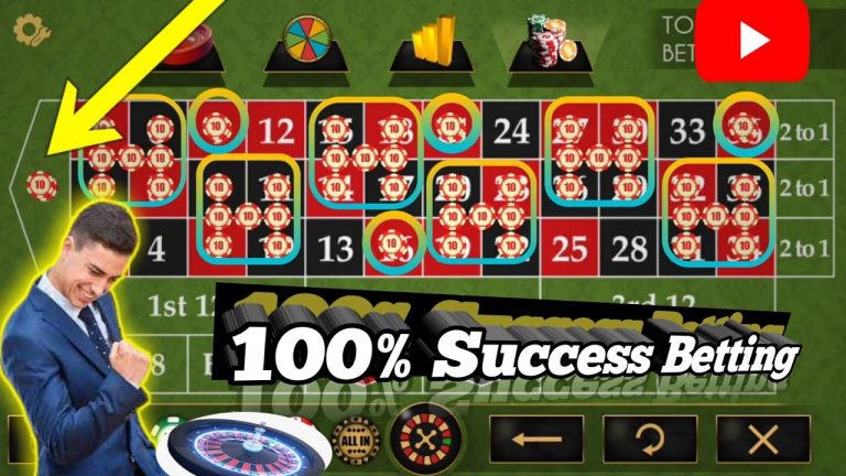 Roulette 100% Success Betting || Roulette Best Winning Strategy