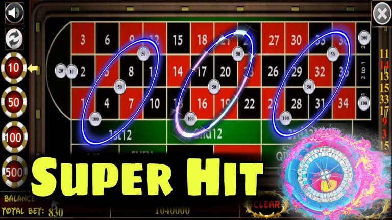 Roulette Super Hit Betting System to Win at Roulette