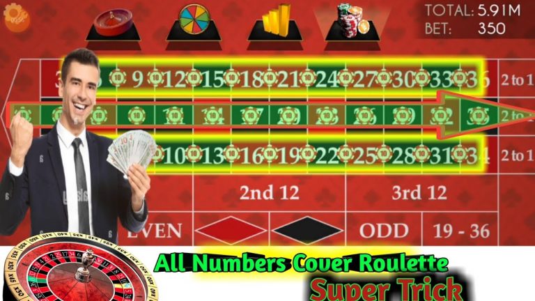 Roulette Super Trick || All Numbers Cover Roulette || Roulette Strategy To Win