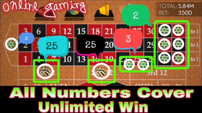 Roulette Unlimited Win Tricks || All Numbers Cover