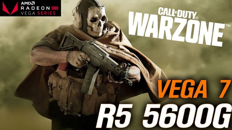 Ryzen 5 5600G + Radeon Vega 7 rodando WARZONE em 2022!