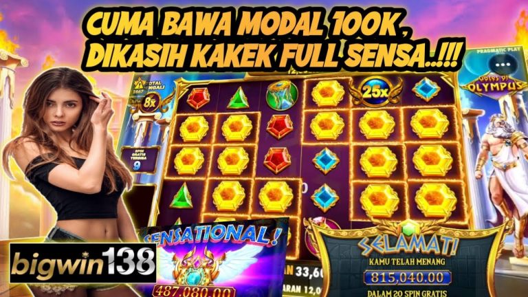 SLOT GACOR HARI IN || CUMA MODAL 100K DI KASIH KAKEK FULL SENSA || BIGWIN138