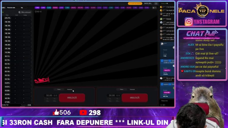 SPECIALE FARA LIMITARUPEM EGTPACANELE LIVE| 18+