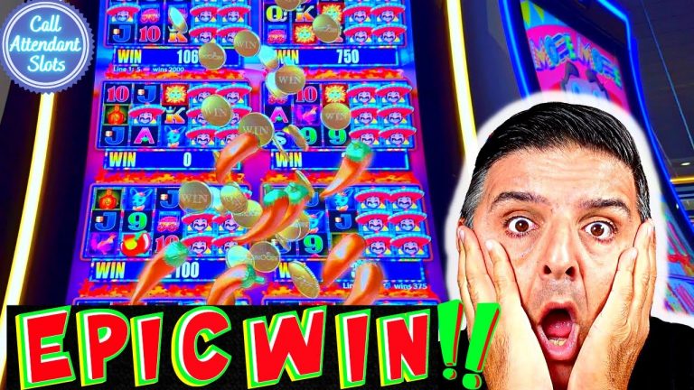 The Best Low Bet Slot Machine in the Casino? Massive Win on More More Chilli!