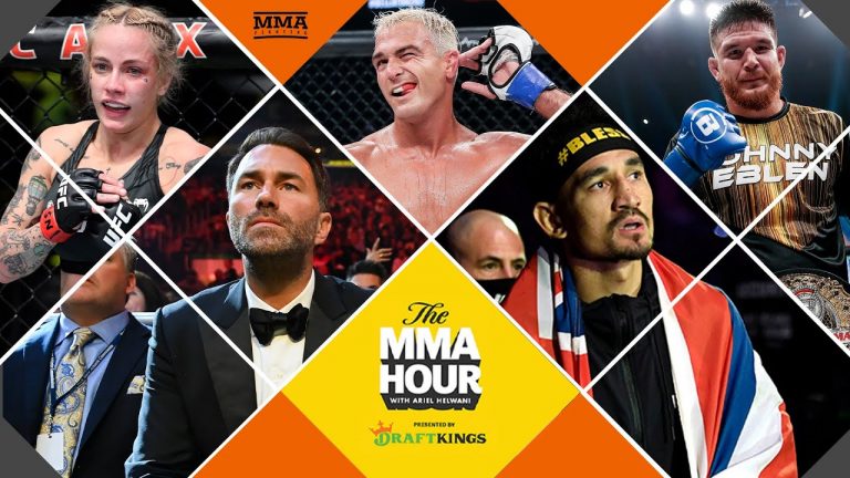 The MMA Hour: Max Holloway, Eddie Hearn in studio, Johnny Eblen, And More | Jun 27, 2022