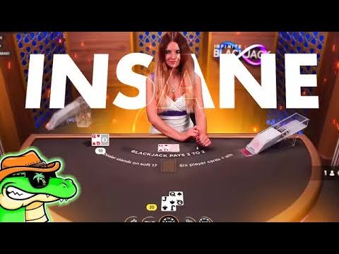 The Most INSANE Infinite Blackjack Session!