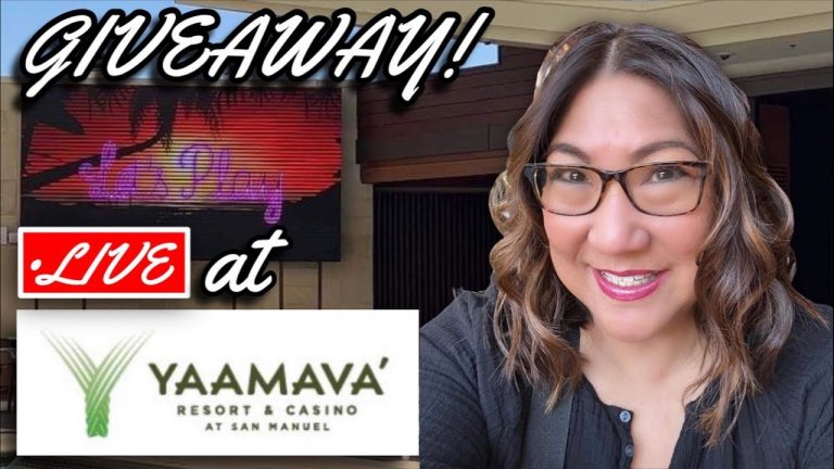 Thirsty Thursday Giveaway!@Yaamava’ Resort & Casino