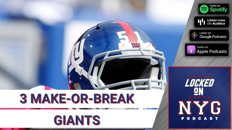 Three New York Giants Facing a Make-or-Break Season (not named Daniel Jones or Saquon Barkley)