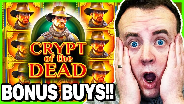 Trying BONUS BUYS on Crypt Of The Dead To Try And WIN!