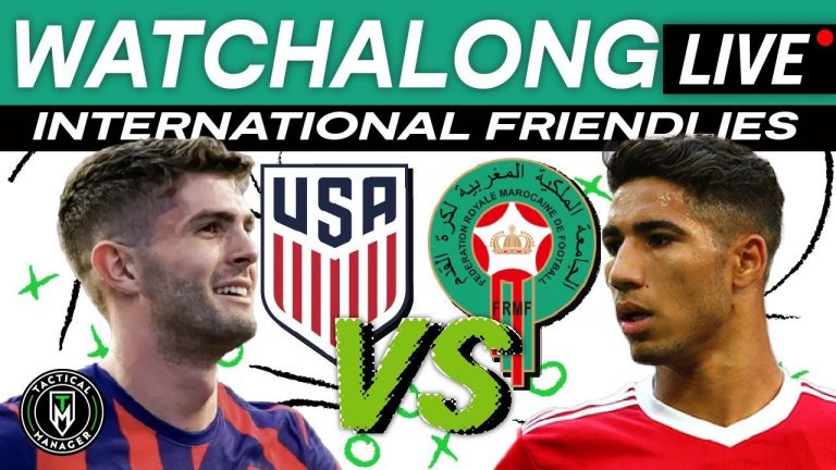 USA vs Morocco Live Watchalong | USMNT World Cup Preparation