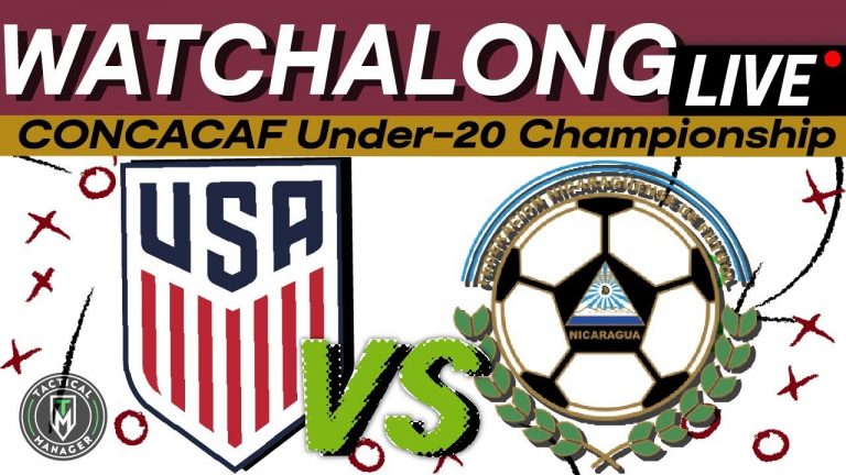 USA vs Nicaragua Live Watchalong | CONCACAF U-20 Championship