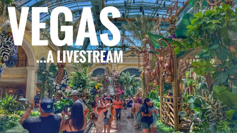 Vegas LIVESTREAM – A Sunny Strip Walk in Las Vegas? Yes Please!!