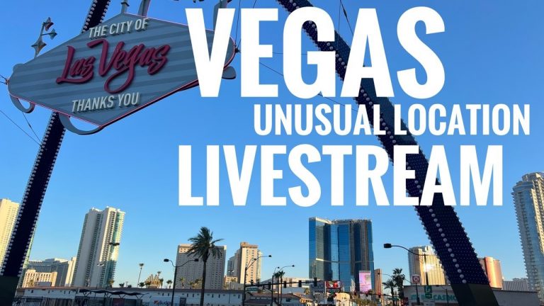 Vegas LIVESTREAM – The Strange Strip Where Most Never Go 1080p 60fps Stream