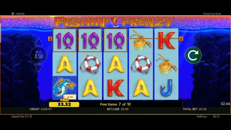 Vegas millions & fishing frenzy