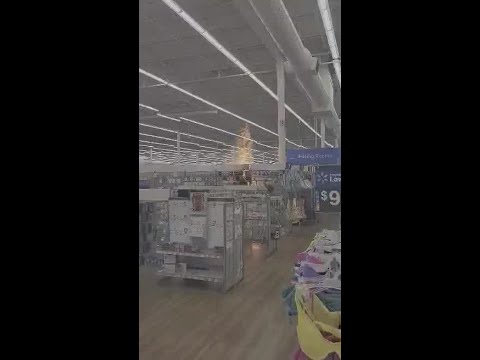 WATCH: Fire breaks out in Elmwood Walmart Monday night, shuts down store, still under investigation