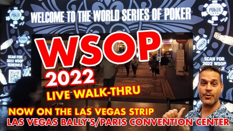 WSOP 2022 Las Vegas Live