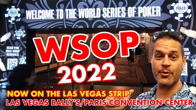 WSOP 2022 Las Vegas at Bally’s & Paris Full of Poker Players