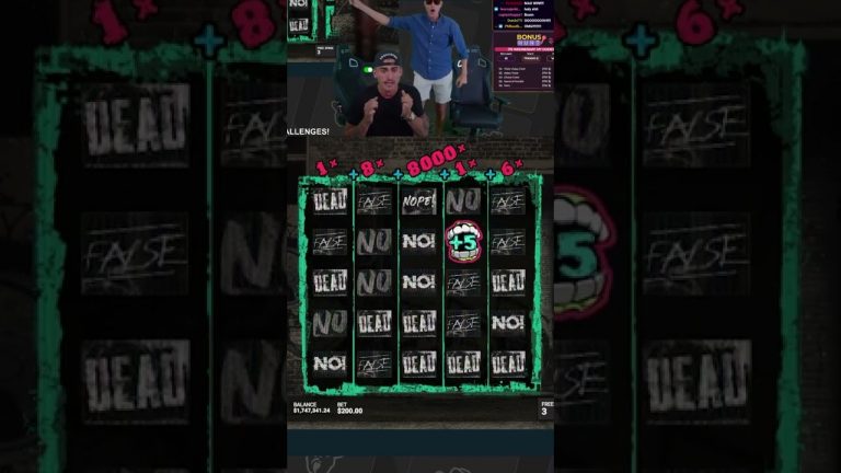 We Won $1,600,000 DOLLARS!! (INSANE SLOT WIN REACTION) #shorts #slots #casino