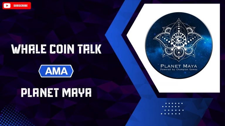 Whale Coin Talk AMA with Planet Maya