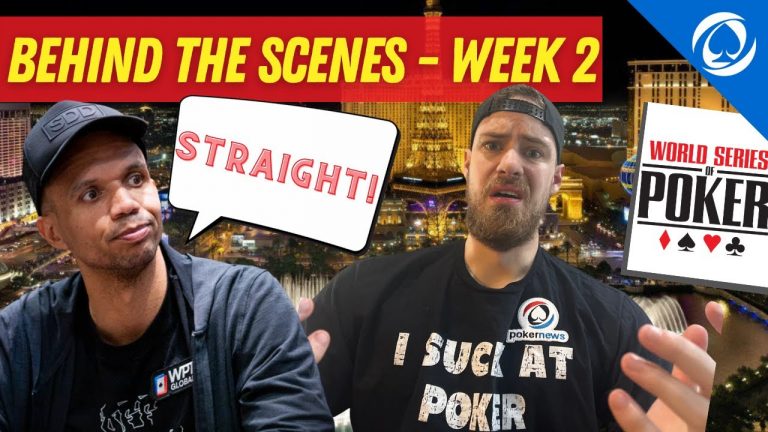 What Wins – A Straight or a Flush? | Behind the Scenes Vlog Week 2 | WSOP 2022