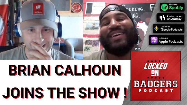 Wisconsin Badgers football great Brian Calhoun joins the show to talk RBs, Braelon Allen and more !