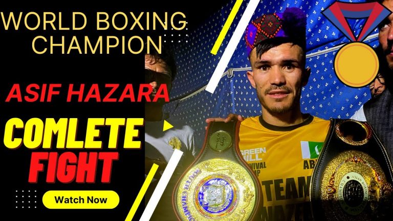 World Boxing Champion Asif Hazara Complete Fight | Destroyer | Ashiq Hussain Vlogger