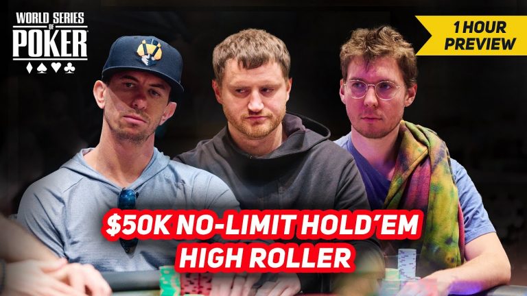 World Series of Poker 2022 | $50,000 High Roller Final Table 1-Hour Free Preview